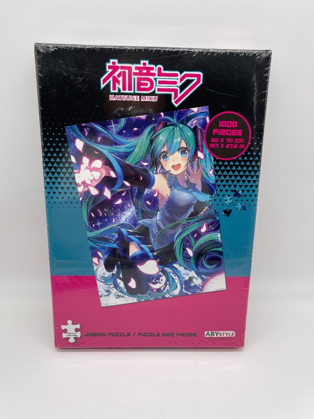 Hatsune Miku 1000 Piece Jigsaw Puzzle ABYstyle Anime Collectible NWT 50x70 cm